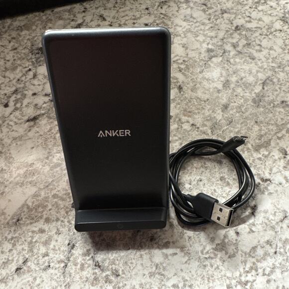 ANKER PowerWave Stand A2524 Wireless Phone Charger Stand Dock - TESTED - Picture 5 of 5